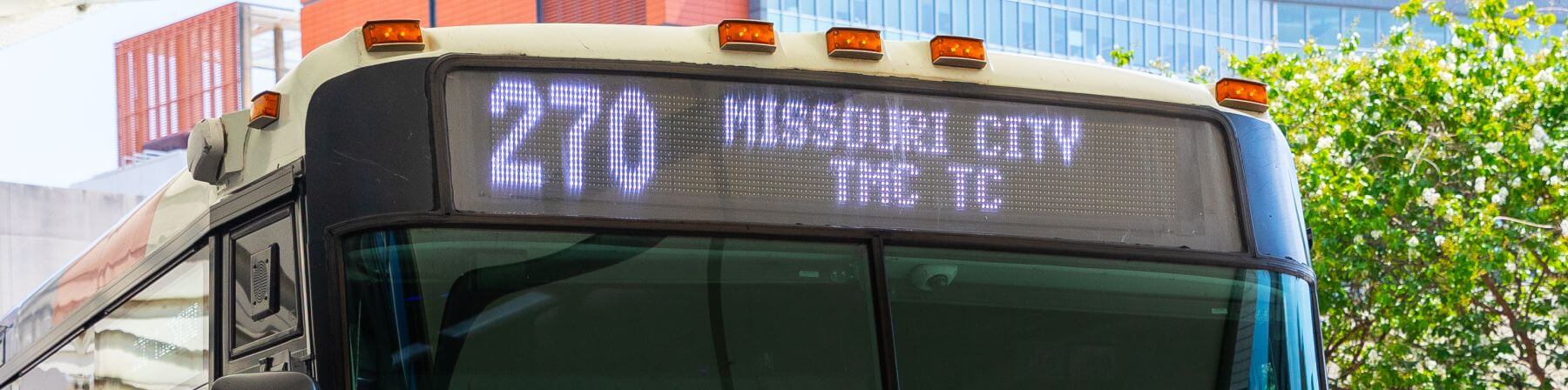 270 Missouri City - Fondren | METRO Park & Ride Bus | Accessible Public ...